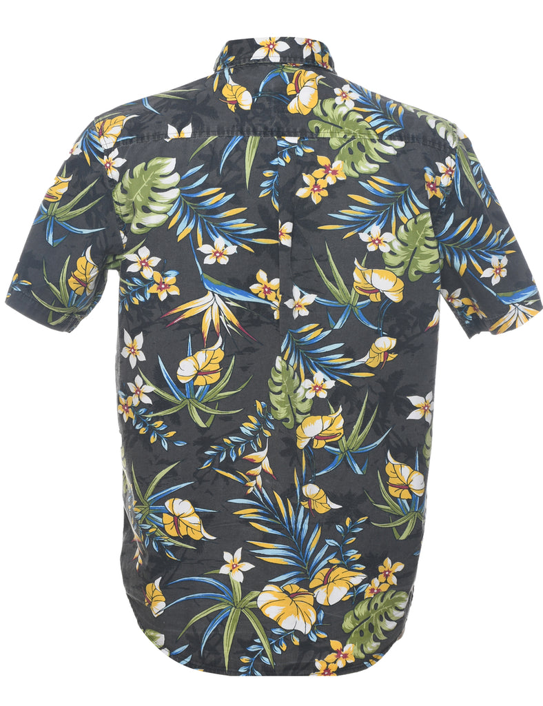 Floral Hawaiian Shirt - M