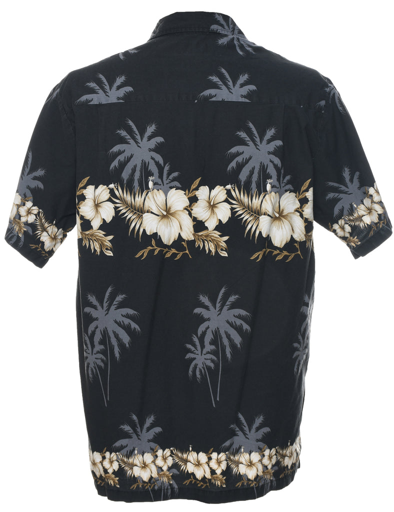 Floral Hawaiian Shirt - L