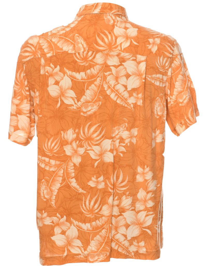 Floral Hawaiian Shirt - M