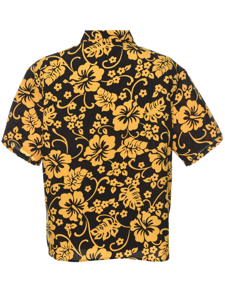 Floral Hawaiian Shirt - L