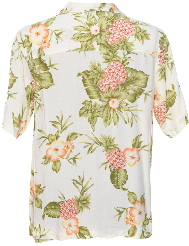 Floral Hawaiian Shirt - S