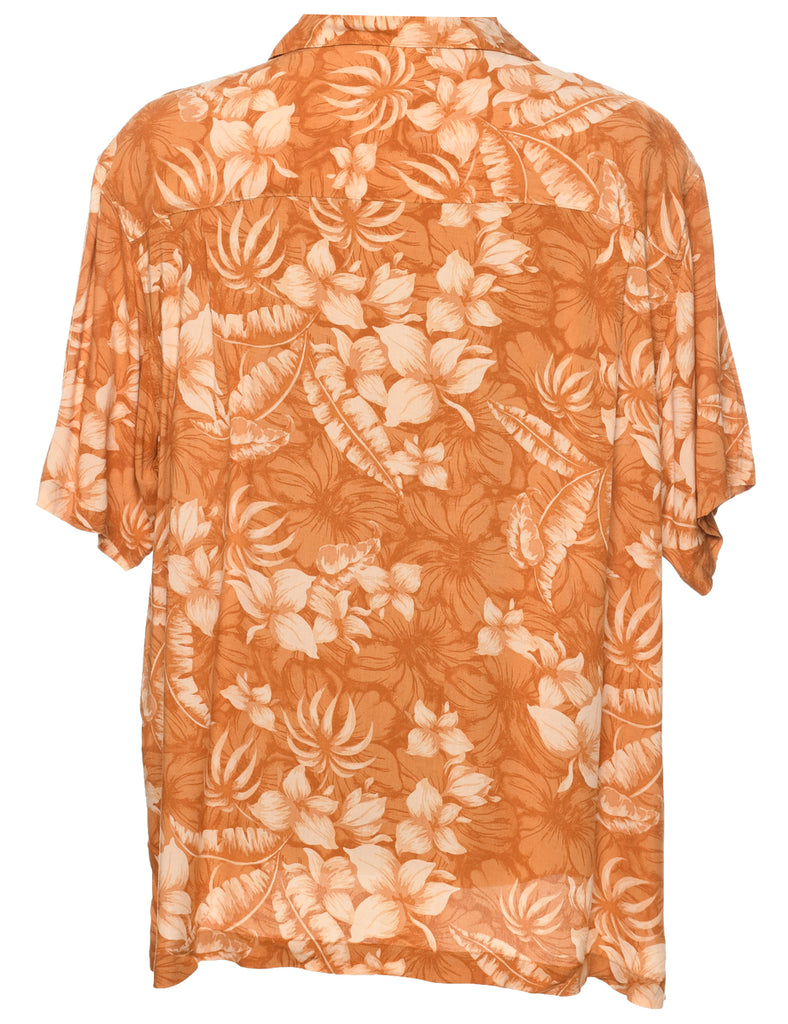 Floral Hawaiian Shirt - XL