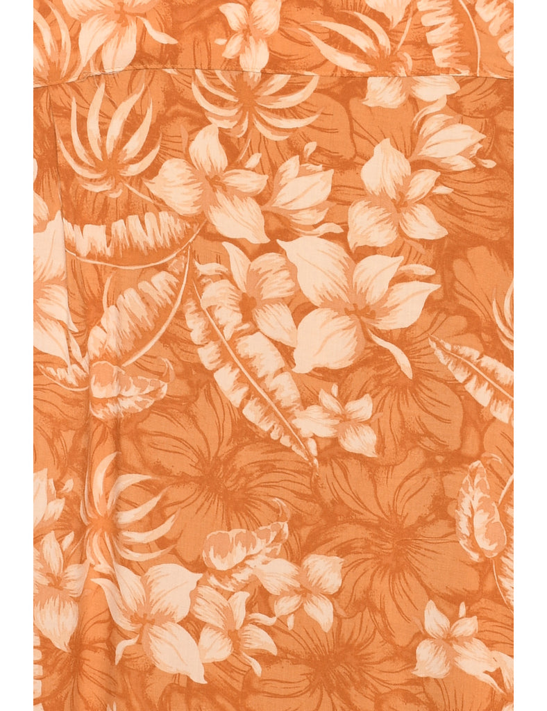 Floral Hawaiian Shirt - XL