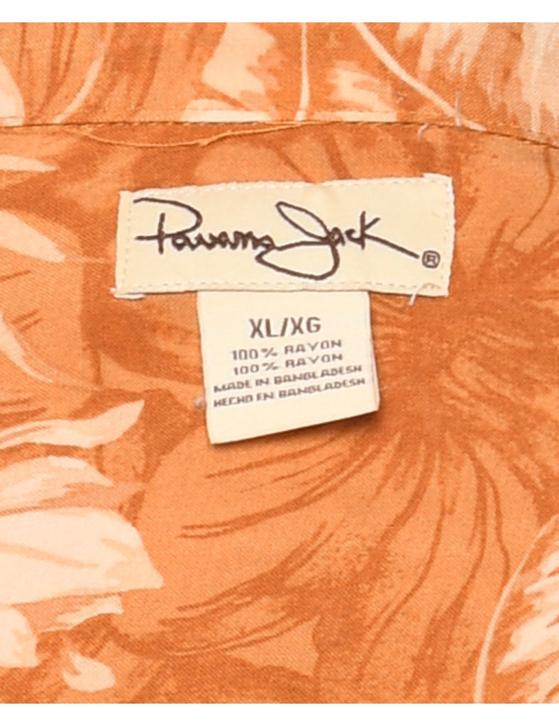 Floral Hawaiian Shirt - XL