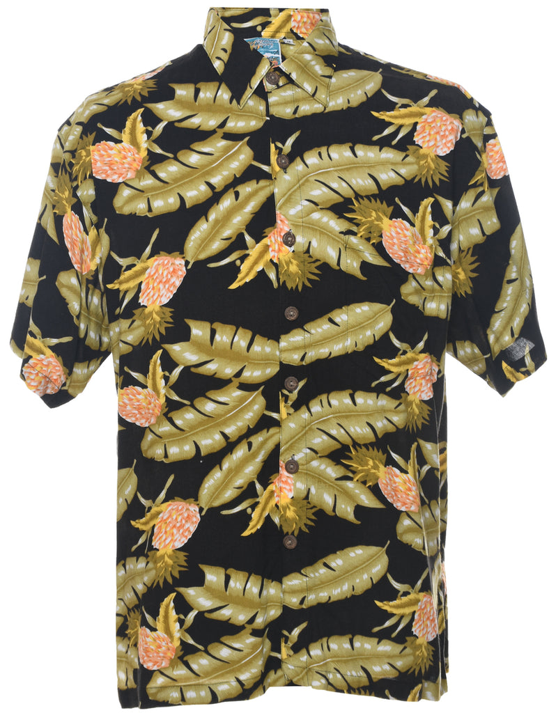 Foliage Hawaiian Shirt - M