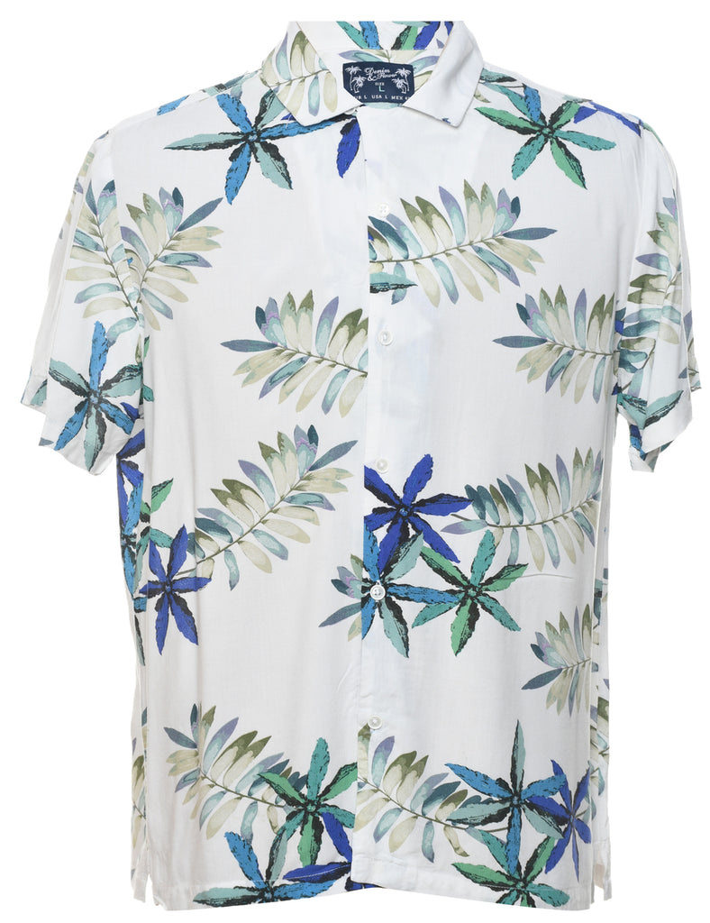 Foliage Hawaiian Shirt - L