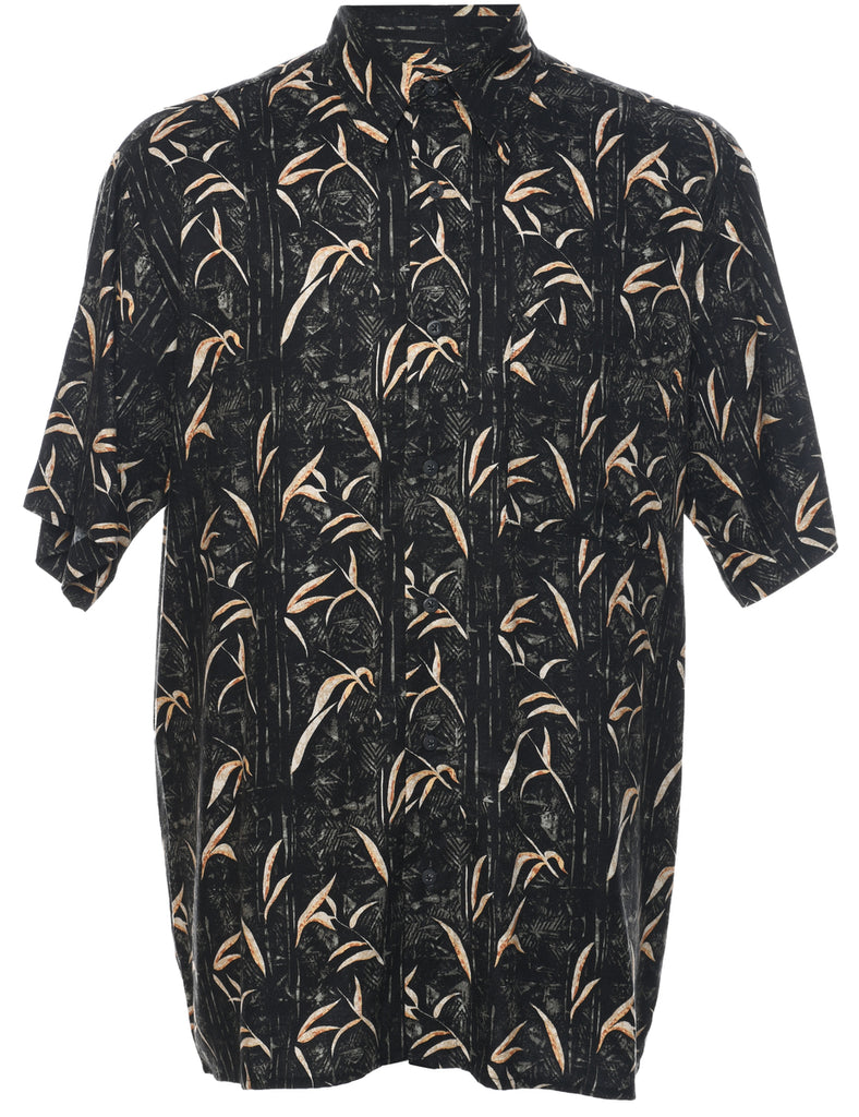 Foliage Hawaiian Shirt - M