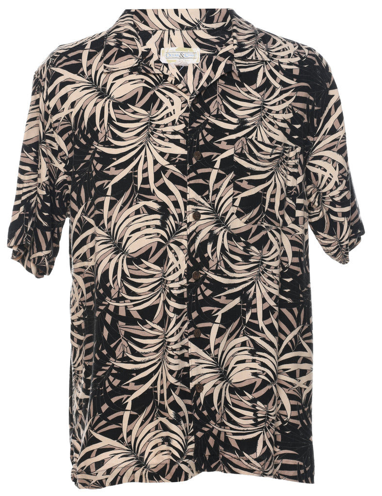 Foliage Hawaiian Shirt - L