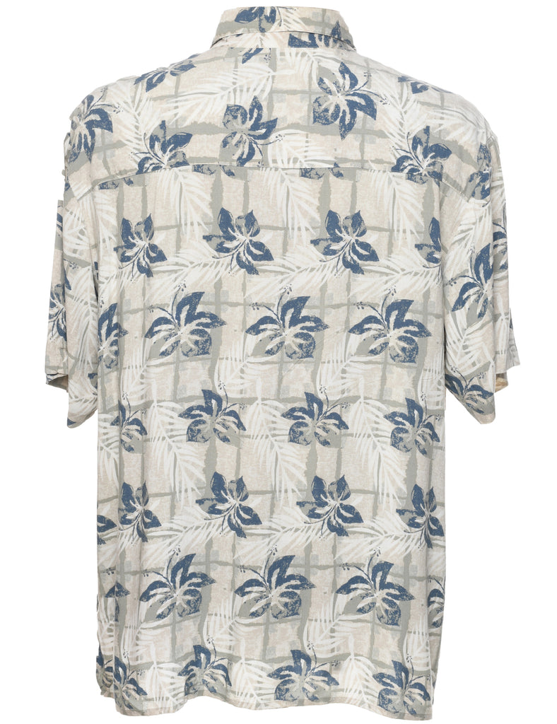 Foliage Hawaiian Shirt - L