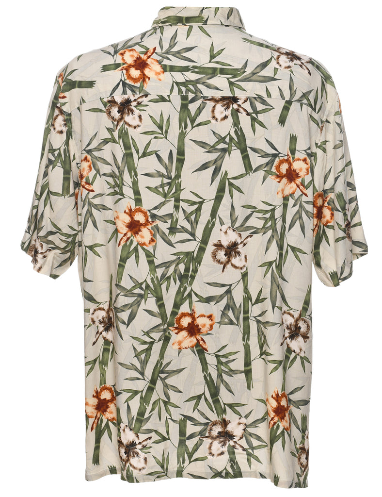 Foliage Hawaiian Shirt - L