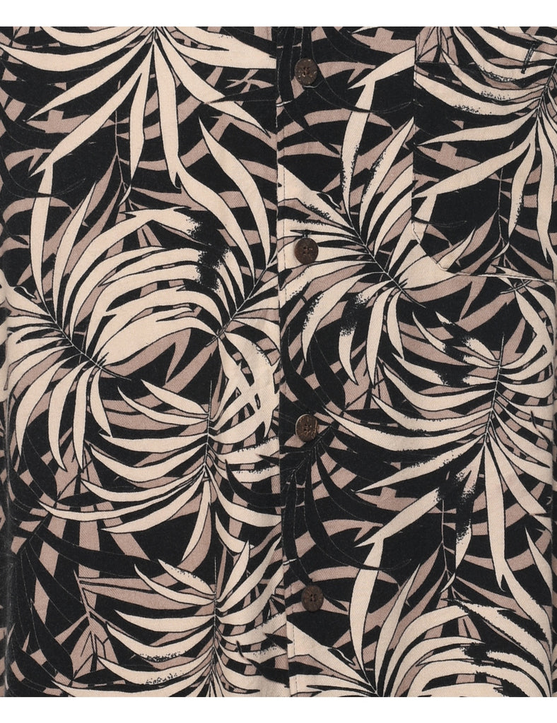 Foliage Hawaiian Shirt - L