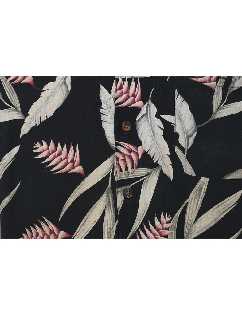 Foliage Hawaiian Shirt - L