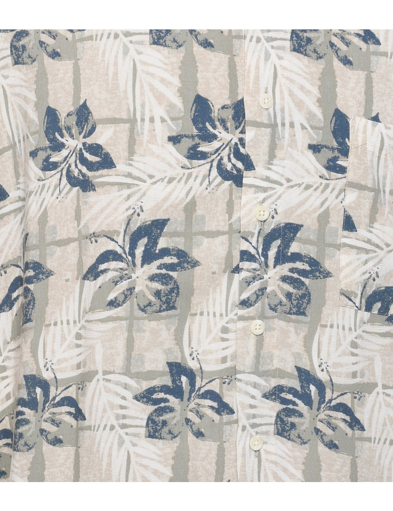 Foliage Hawaiian Shirt - L