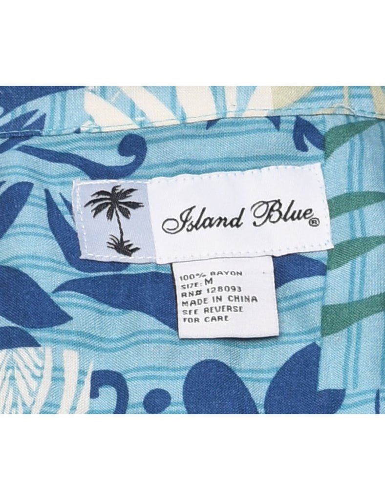 Foliage Hawaiian Shirt - M