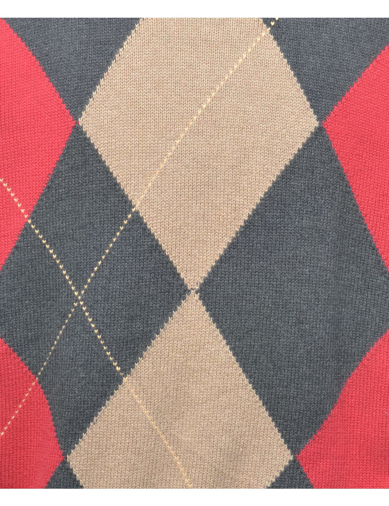 Geoffrey Beene Argyle Jumper - L