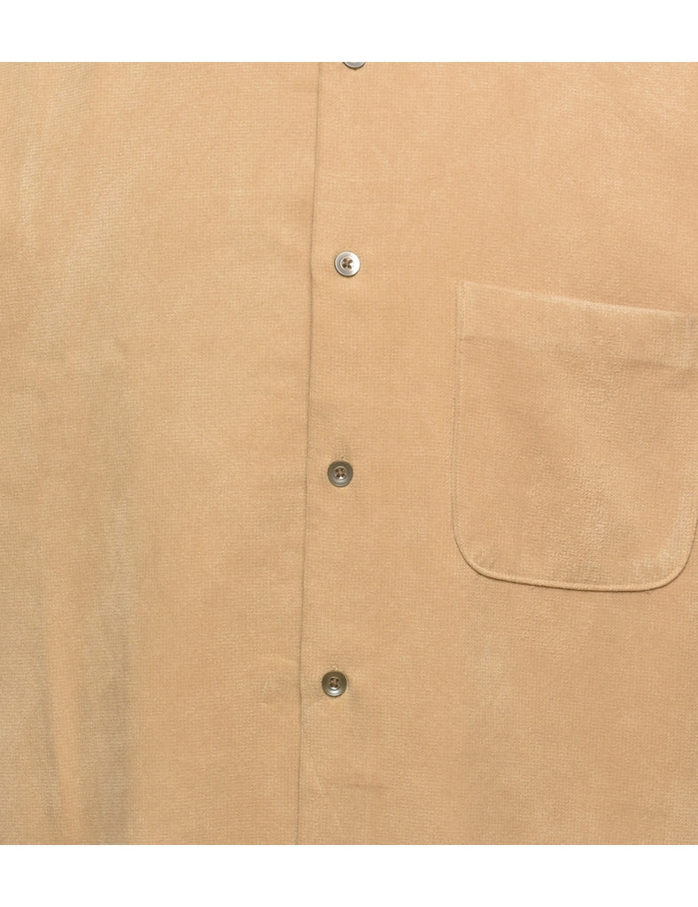 Geoffrey Beene Beige Classic Shirt - XL