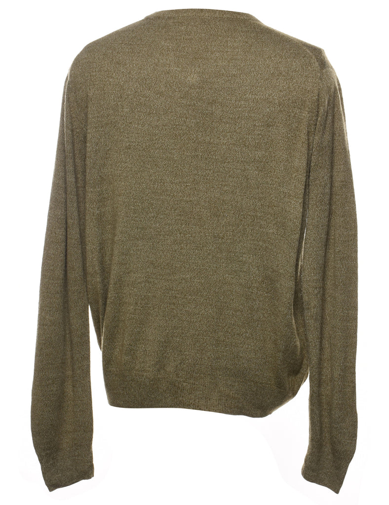 Geoffrey Beene Harlequin Pattern Jumper - L