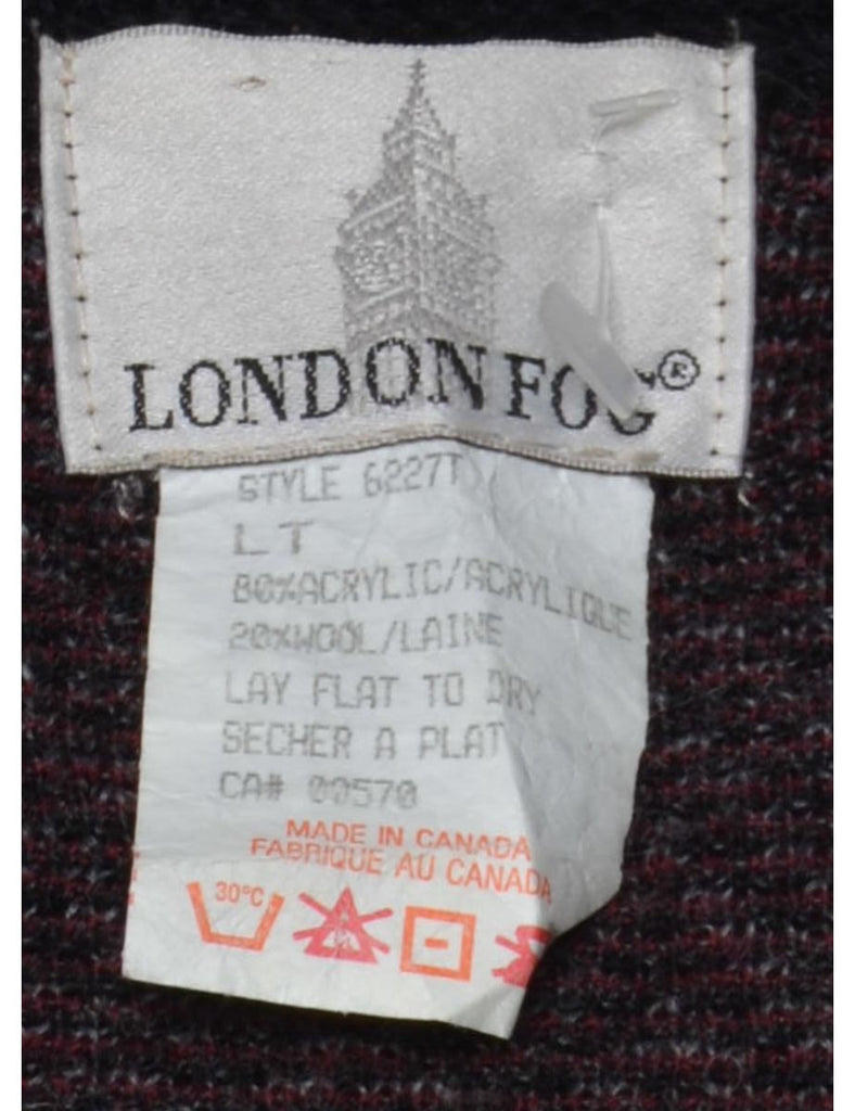 Geometric Pattern Cardigan - L