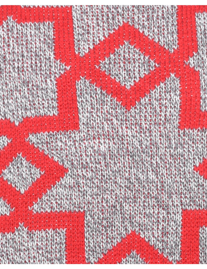 Geometric Pattern Jumper - M