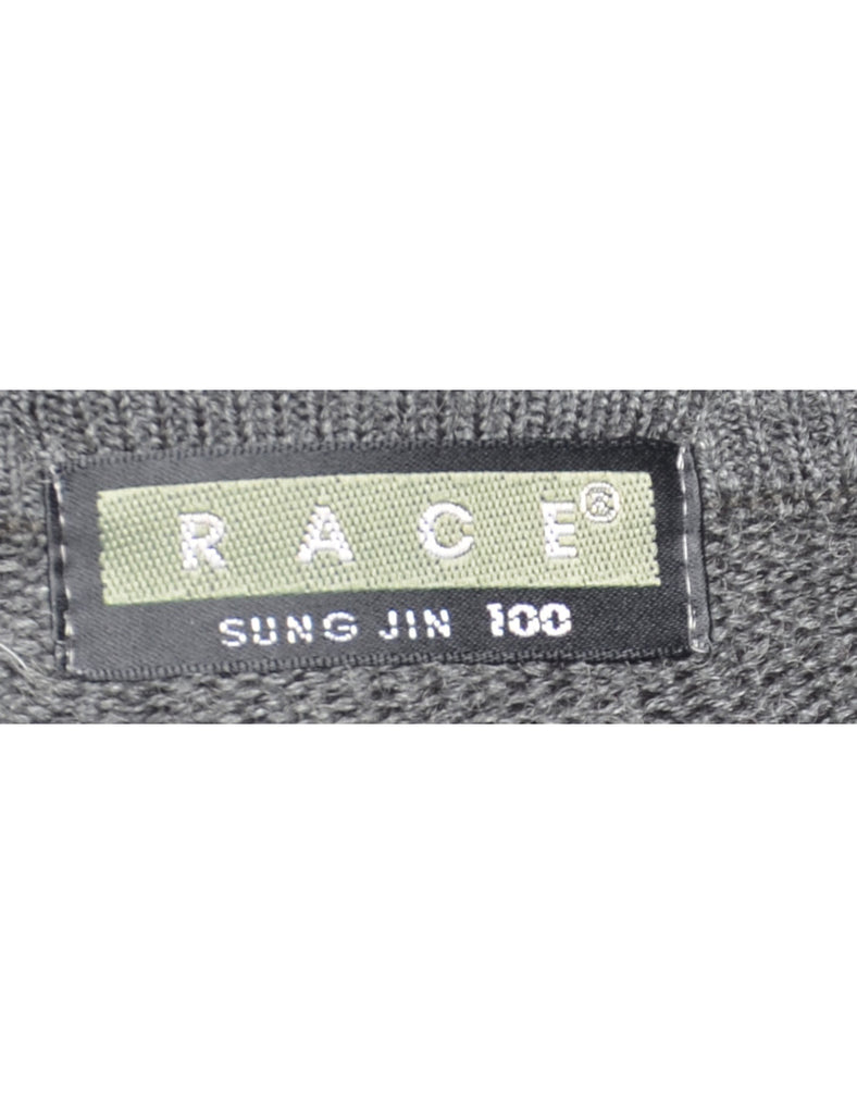 Geometric Pattern Jumper - L