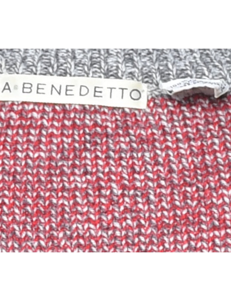 Geometric Pattern Jumper - M