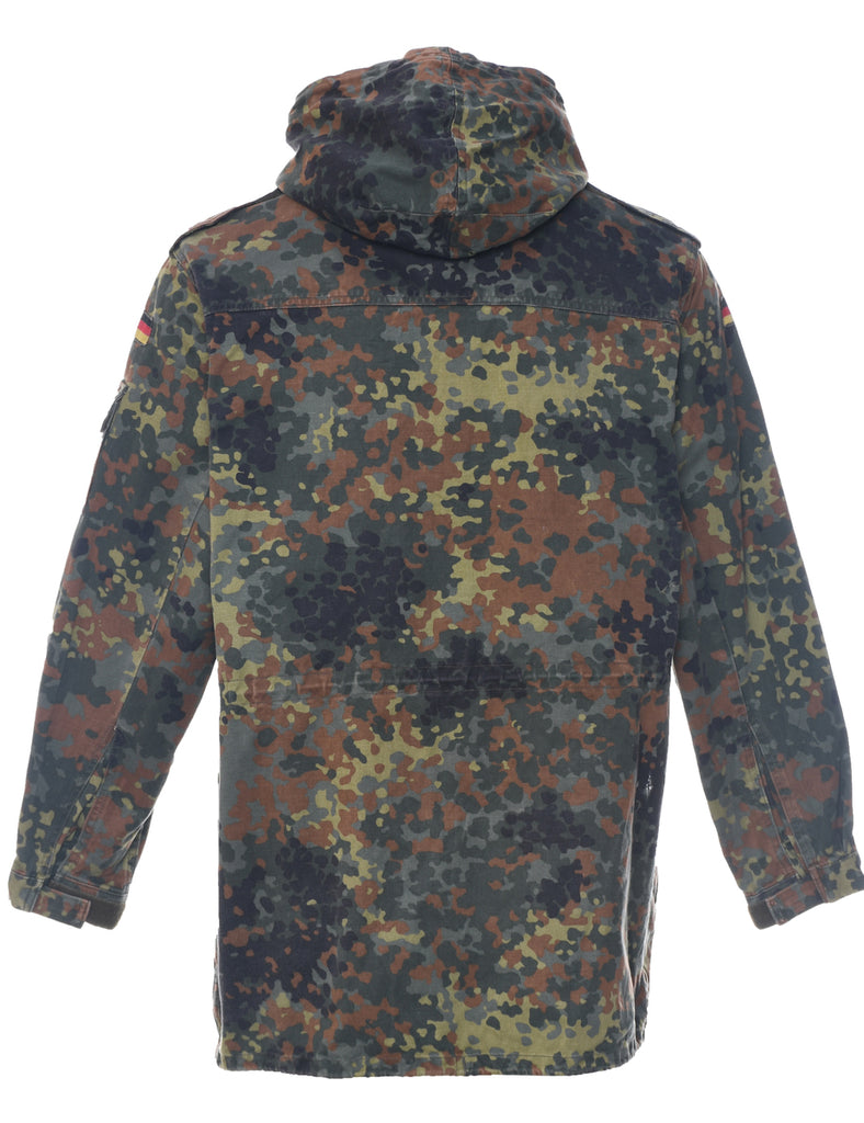 German Military Camouflage Parka Jacket  - M