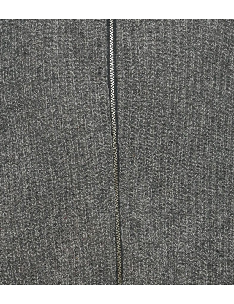 Grey Cardigan - L