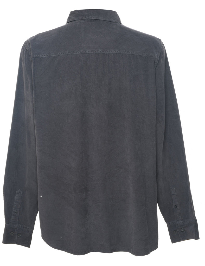 Grey Classic Corduroy Shirt - XL