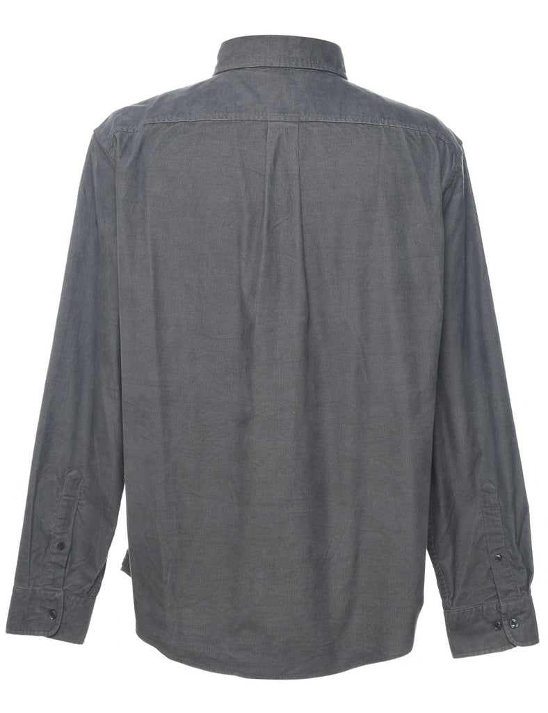 Grey Corduroy Shirt - L