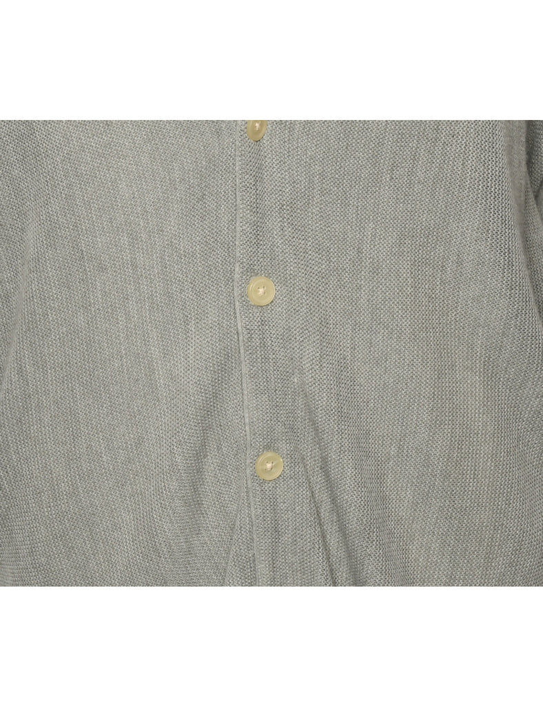 Grey Dockers Cardigan - L