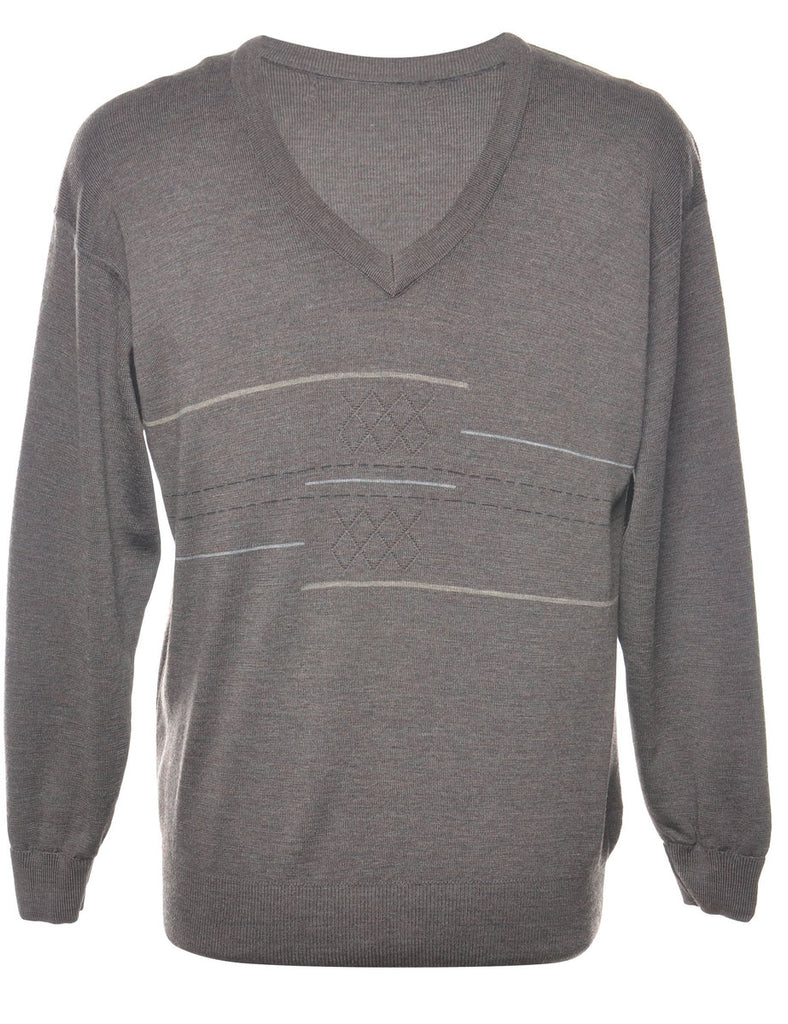Grey Jumper - L