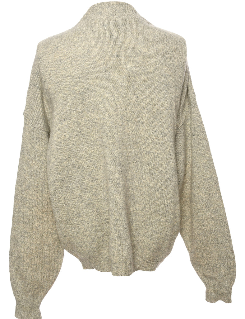 Grey Land's End Cardigan - L