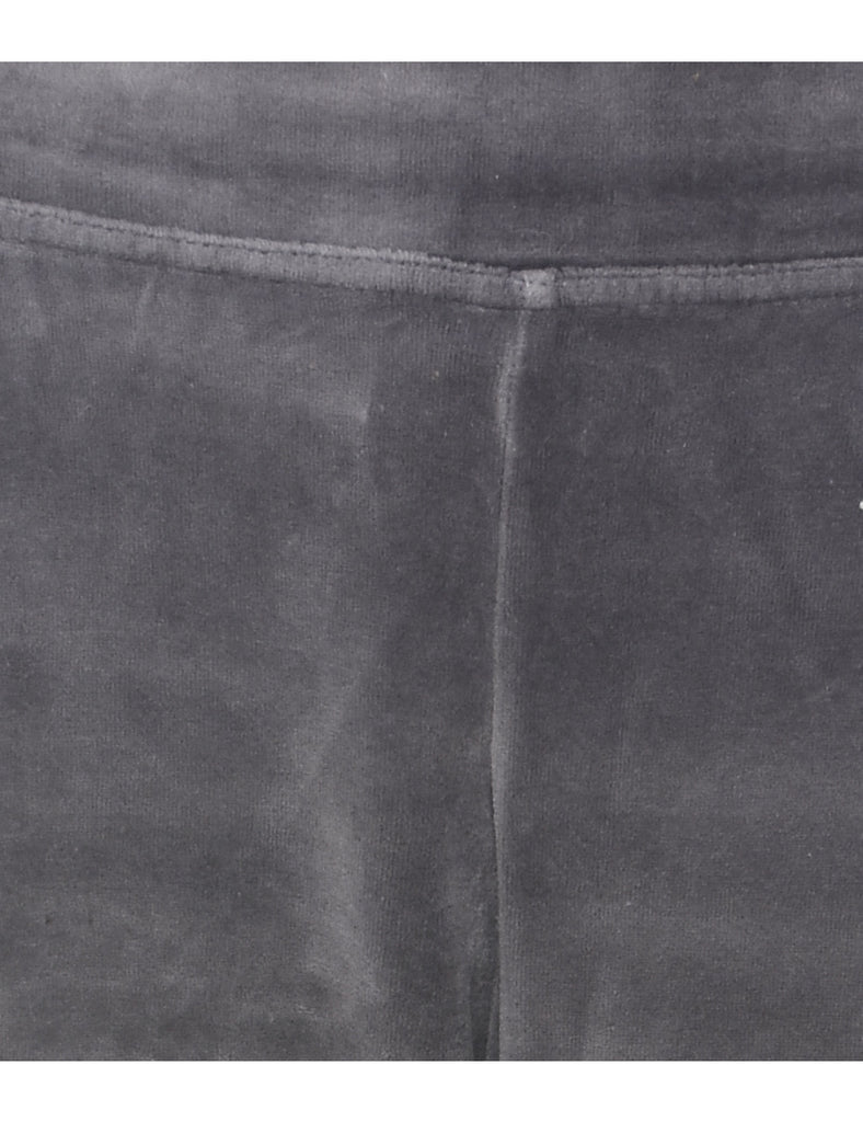 Grey Nike Velvet Track Pants  - W34 L31