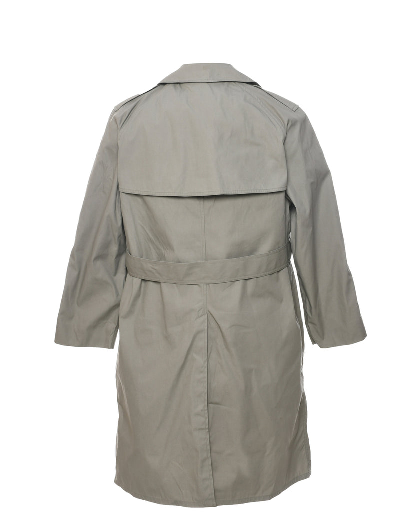 Grey Trench Coat - L