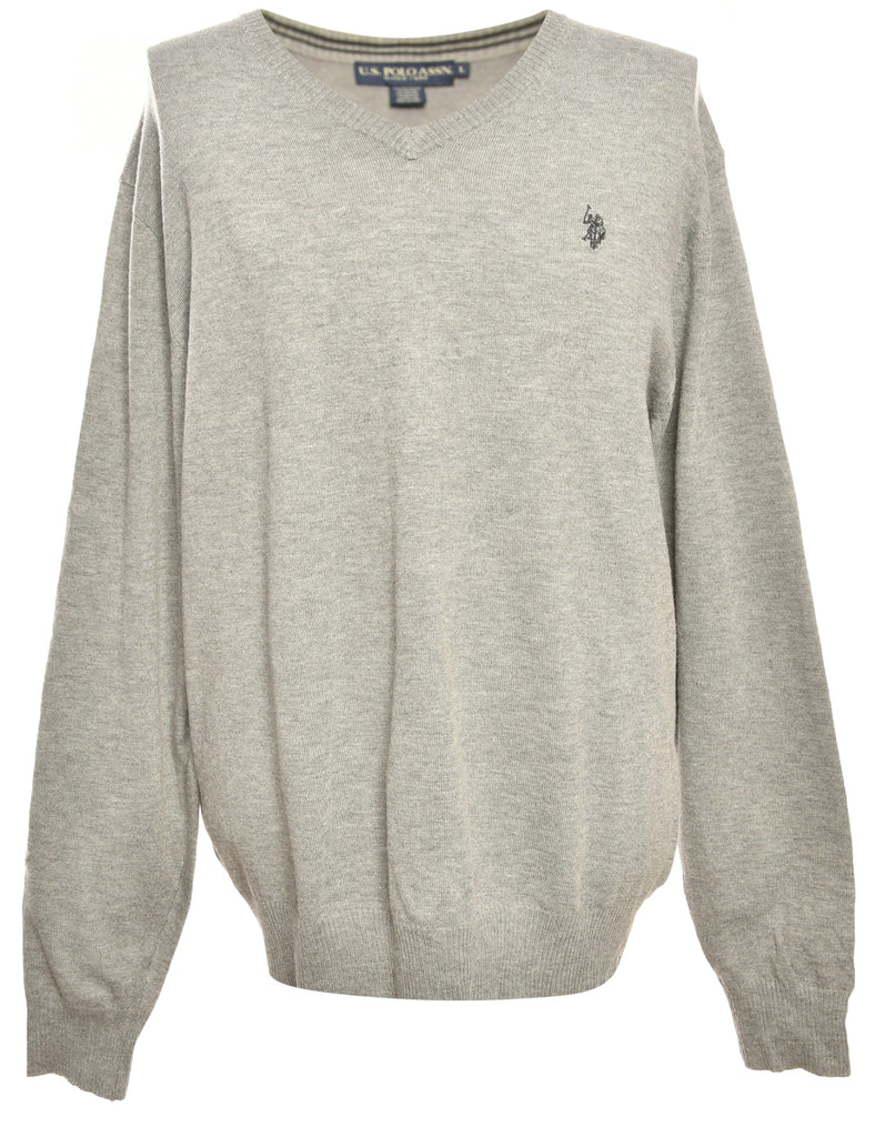 Grey U.S.Polo Assn. Jumper - L