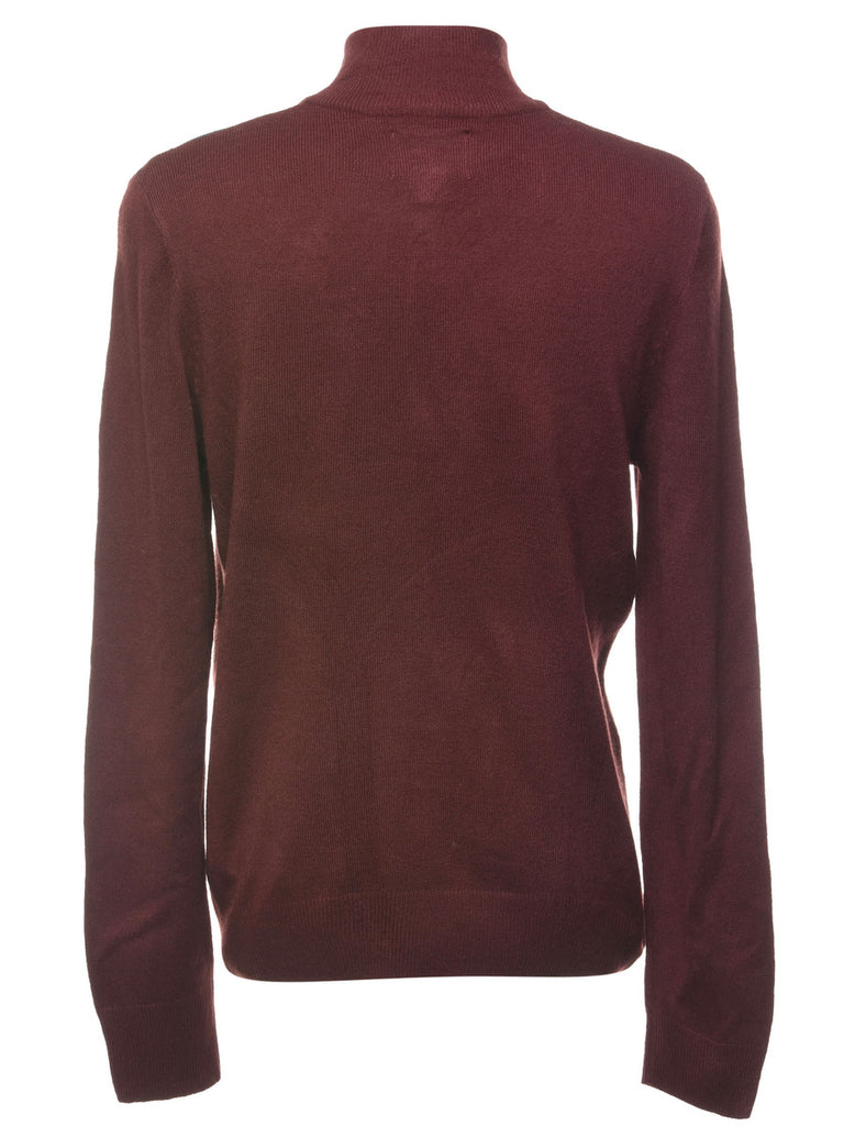 Haggar Argyle Knit Jumper - M