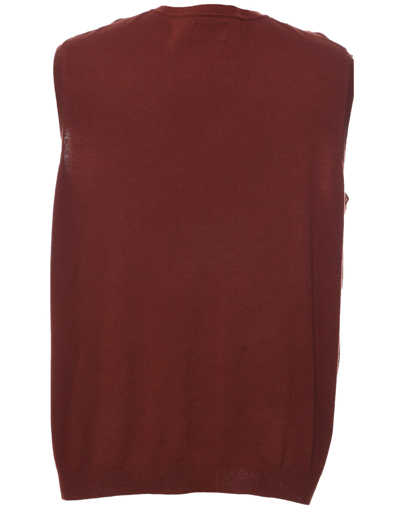 Haggar Argyle Sweater Vest - XL