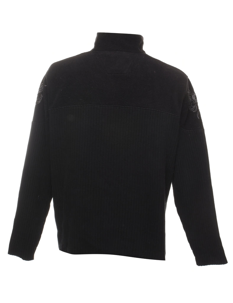 Harley Davidson Polo Neck Jumper - L