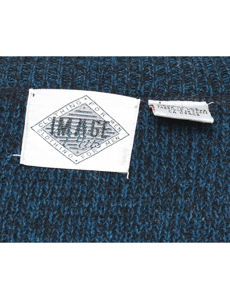 High Neck Jumper - L