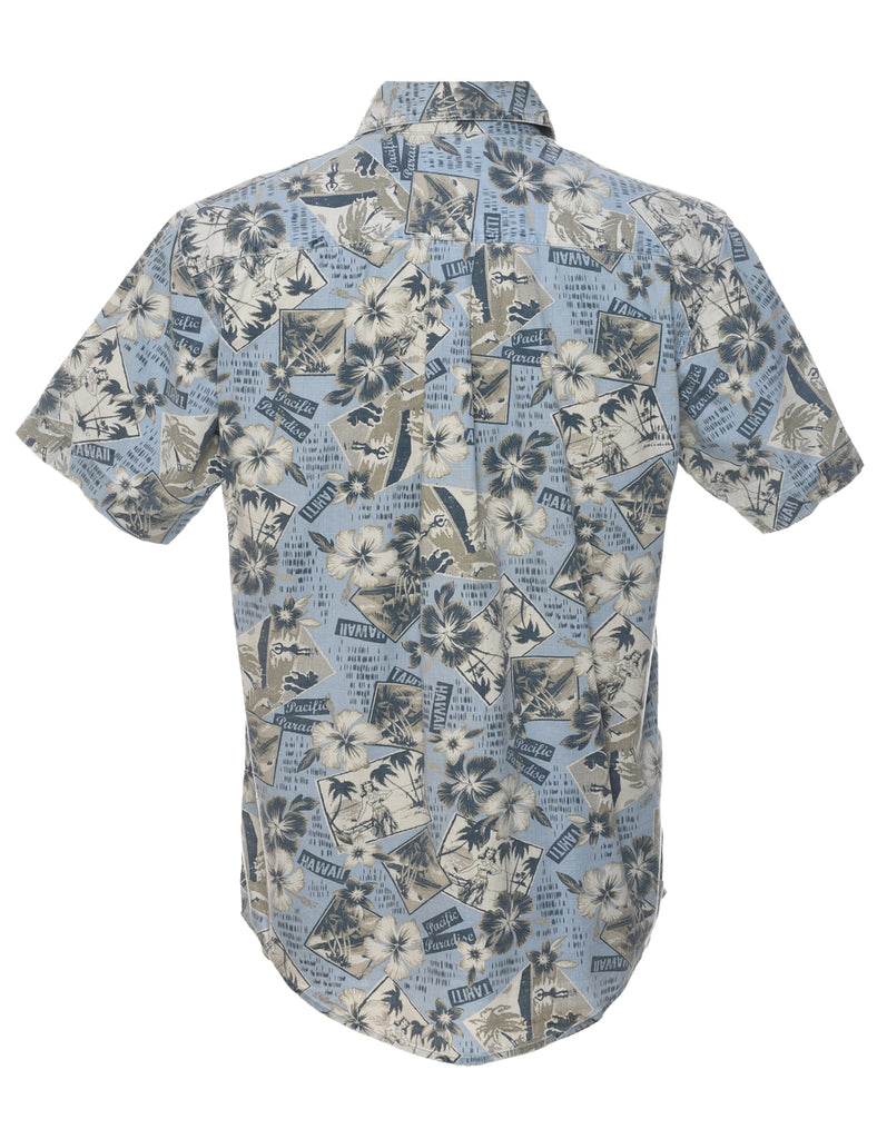 Hula Girl Multi-colour Hawaiian Shirt - S