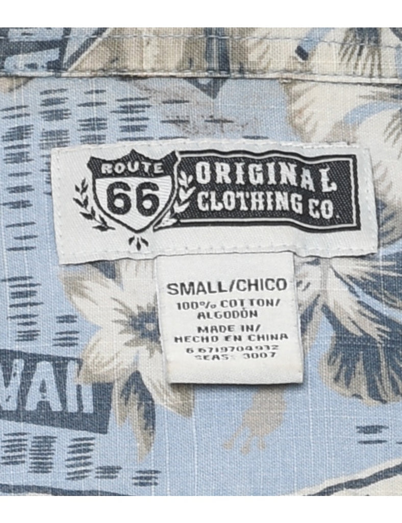 Hula Girl Multi-colour Hawaiian Shirt - S