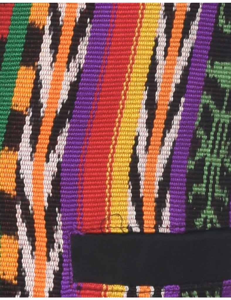 Ikat Print Waistcoat - L