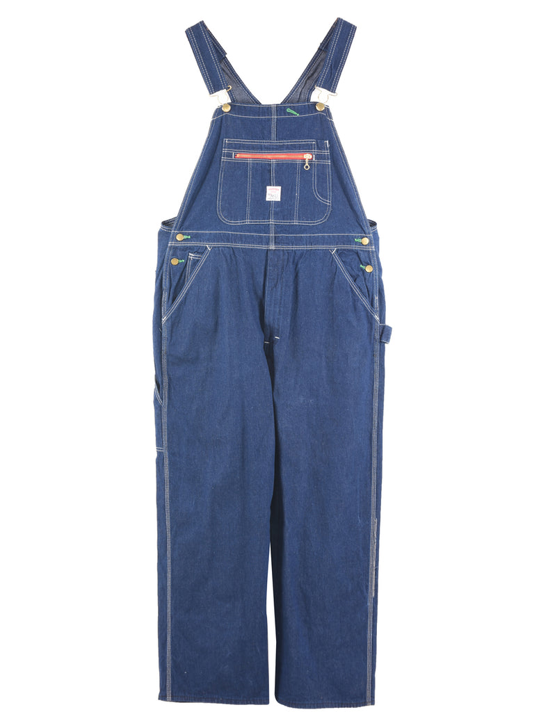 Indigo Denim Salopettes - L