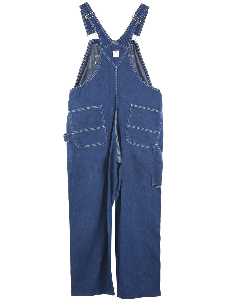 Indigo Denim Salopettes - L