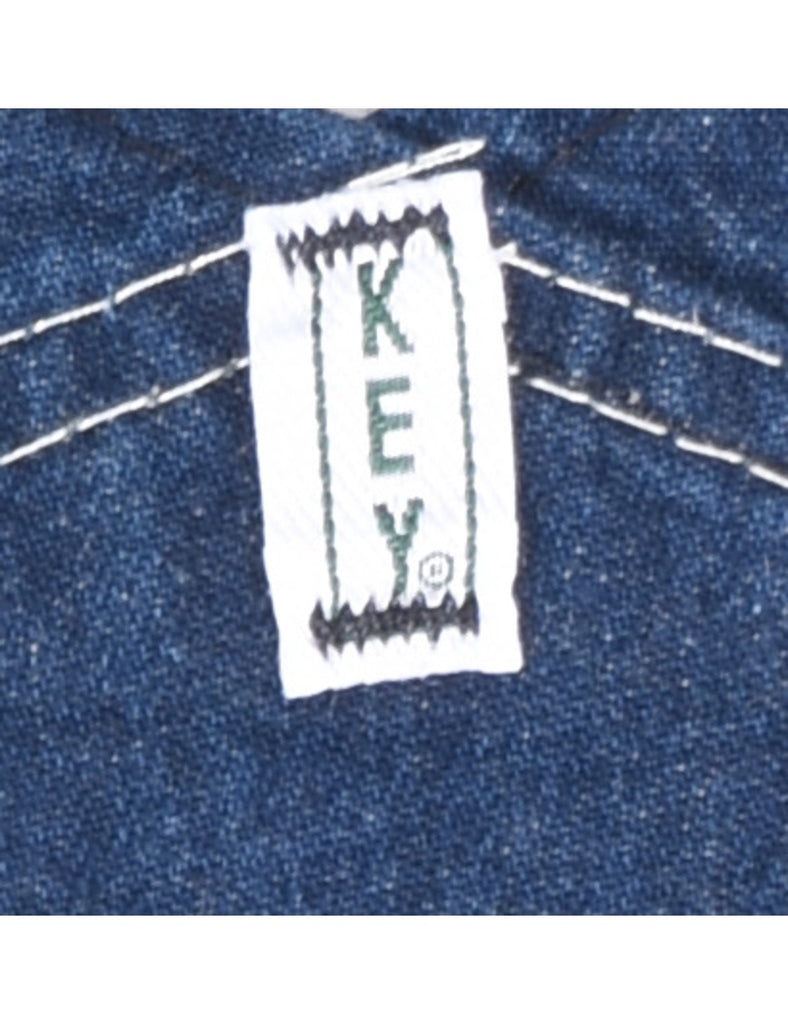 Indigo Denim Salopettes - XL
