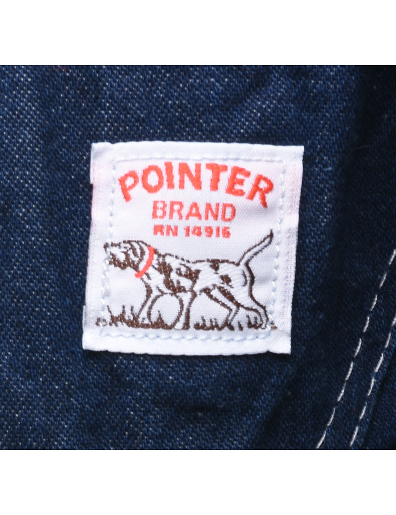 Indigo Denim Salopettes - L