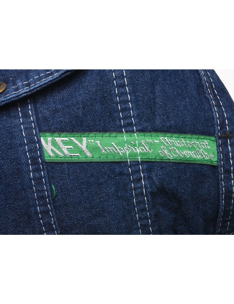 Indigo Denim Salopettes - XL