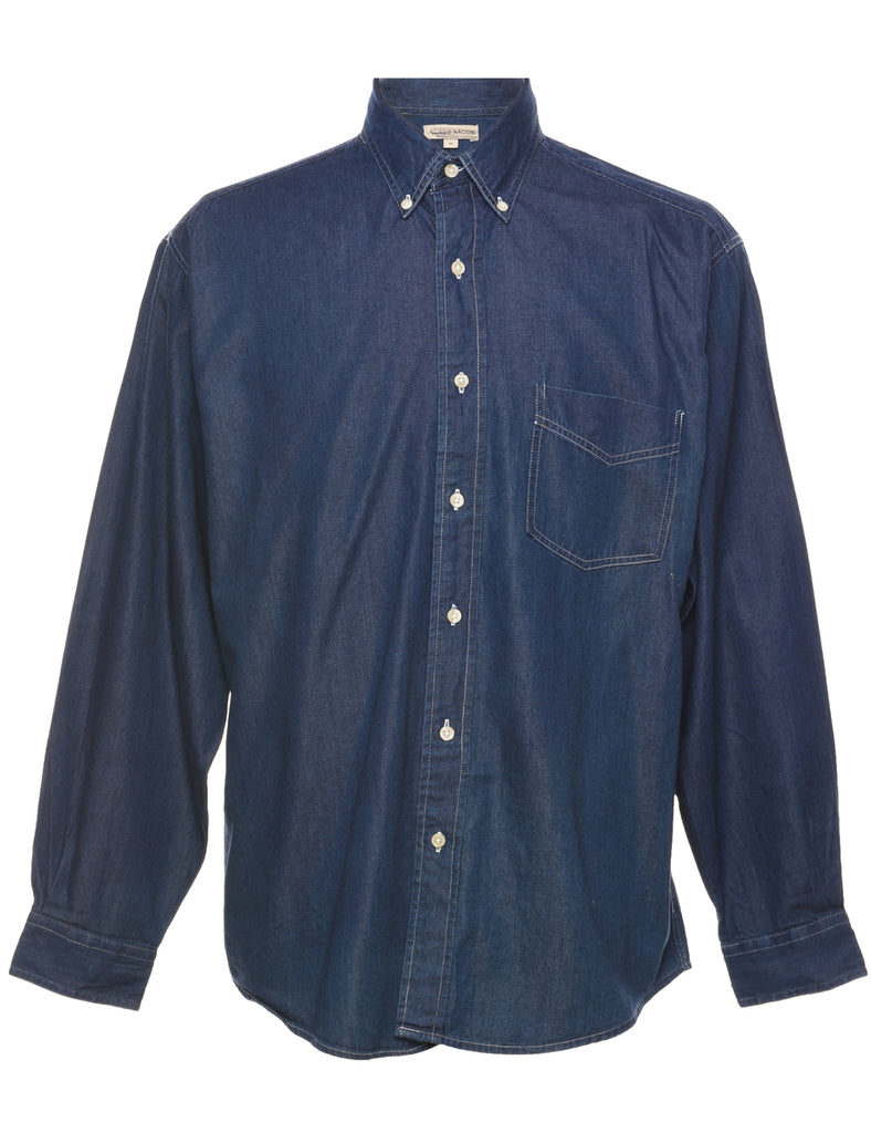 Indigo Denim Shirt - M
