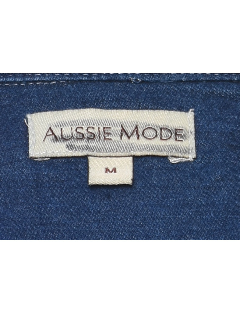 Indigo Denim Shirt - M