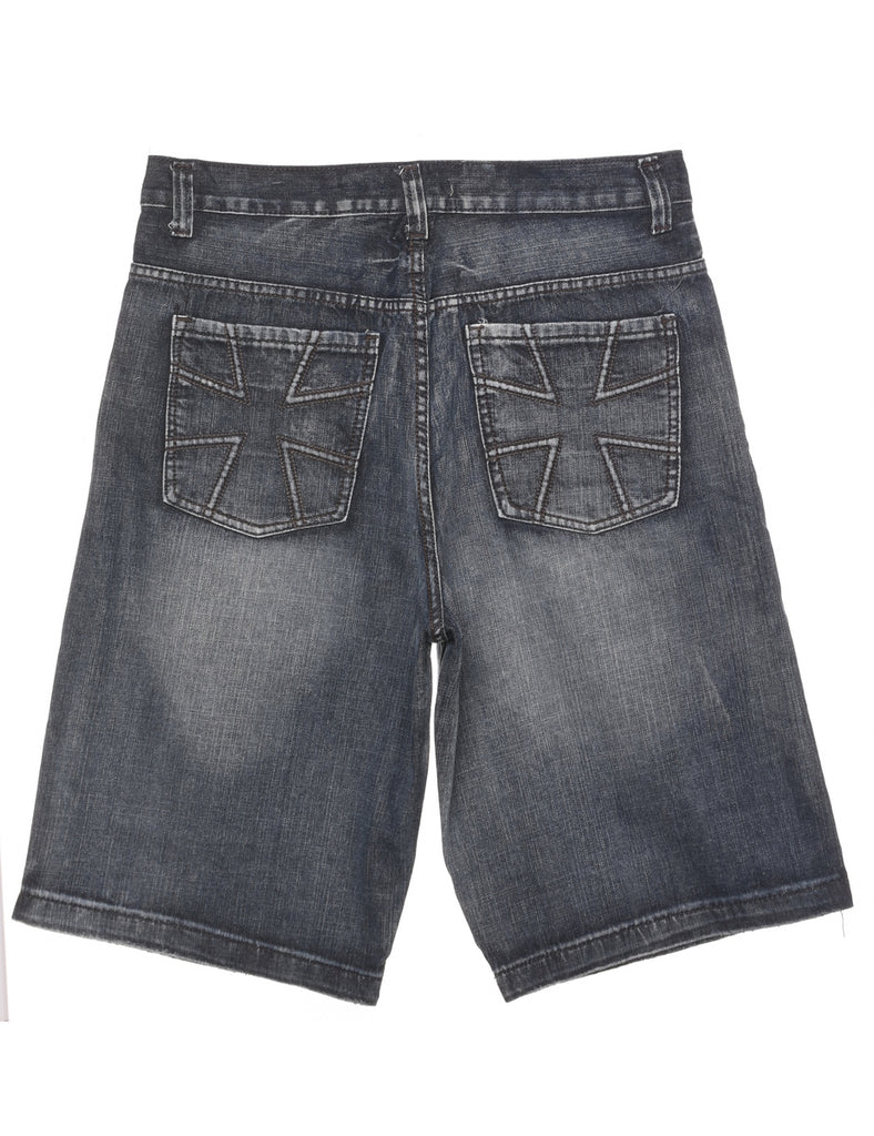 Indigo Denim Shorts - W36 L13